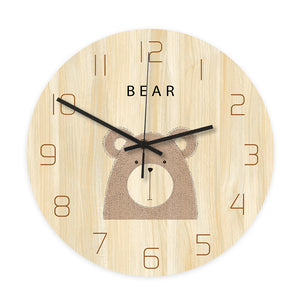 Loskii,CC041,Creative,Clock,Clock,Cartoon,Clock,Office,Decorations