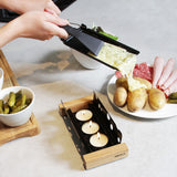 Black,Rectangular,Cheese,Raclette,Grill,Bakeware