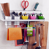 Multifunction,Kitchen,Storage,Organizer,Holder,Hooks,Spice,Shelf