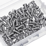 Suleve,M3SS4,100Pcs,Metric,Stainless,Steel,Button,Socket,Screw