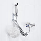 Stainless,Steel,Handheld,Douche,Bidet,Spray,Shower,Toilet,Adapter,Washing,Machine,Adapter