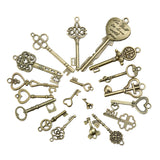 19Pcs,Antique,Bronze,Retro,Pendant,Necklace,Bracelet,Anklet,Decorations