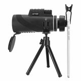 40x60,Monocular,Ultra,Optical,Light,Night,Vision,Telescope,Phone,Tripod