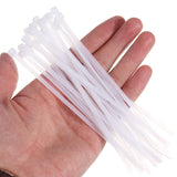 Suleve,Nylon,500Pcs,White,Nylon,Cable,Strong,Tensile,Strength