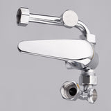 Chrome,Electric,Water,Heater,Mixing,Valve,Single,Handle,Stainless,Steel,Bathroom,Faucet,Valve