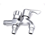 Mount,Single,Washing,Machine,Faucet,Double,Spouts,Handles,Water,Garden,Faucet,Bathroom,Bidet,Faucet