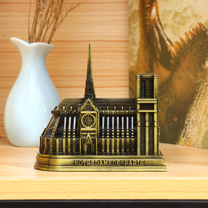 Metal,Puzzle,Notre,Paris,Build,Model,Desktop,Landscape,Decorations,Crafts