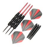 Professional,Aluminum,Black,Steel,Darts,Flights