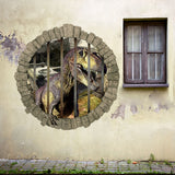 Miico,Creative,Dinosaur,Removable,Decorative,Decor,Sticker