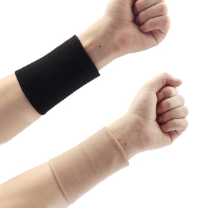 Black,Forearm,Wrist,Tattoo,Cover,Compression,Sleeves,Concealer