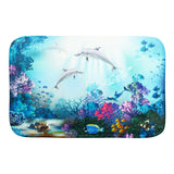 Waterproof,Shower,Curtain,Underwater,World,Dolphin,Bathroom