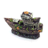 Aquarium,Ornament,Wreck,Sailing,Destroyer,Decorations