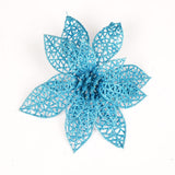 10Pcs,Christmas,Glitter,Hollow,Flower,Decoration,Flowers,Christmas,Trees,Decorations