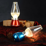 Loskii,Power,Dimmable,Blowing,Control,Night,Light,Vintage,Kerosene