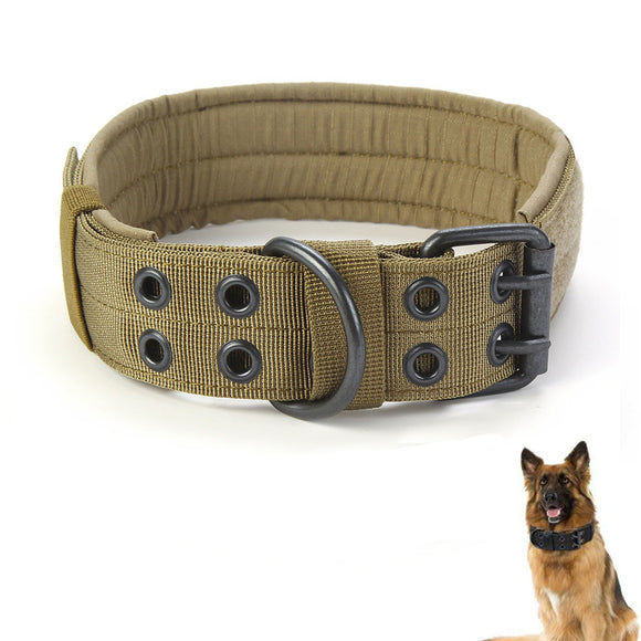 Nylon,Tactical,Collar,Traction,Adjustable,Training,Collar,Metal,Buckle