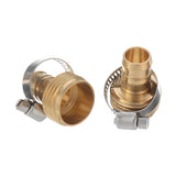 Brass,Female,Connector,Garden,Repair,Quick,Connect,Water,Fittings,Adapter,Adjustable,Clamp