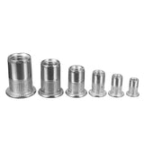 93Pcs,Stainless,Steel,Rivet,Rivnut,Insert,Nutsert