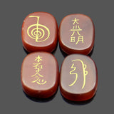 Engraved,Reiki,Symbol,Healing,Energy,Sanskrit,Crystal,Stone,Stone,Decorations