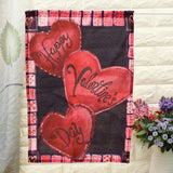 12.5''x18'',Hearts,Valentine's,Garden,Heart,Banner,Decorations