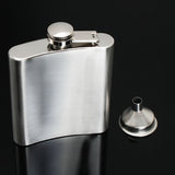 Stainless,Liquor,flagon,Retro,Whiskey,Alcohol,Pocket,Flask,Funnel