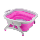 Foldable,Bucket,Bubble,Massage,Relaxing,Soothing,Soaking,Water,Bucket