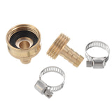 Brass,Female,Connector,Garden,Repair,Quick,Connect,Water,Fittings,Adapter,Adjustable,Clamp