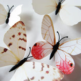 Butterfly,Magnetic,Removable,Stickers,Stickers,Decal,Decor,Decal