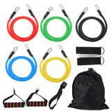 11PCS,Resistance,Bands,Fitness,Exercise,Straps,Training,Strength,Tubes