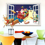 Miico,XH7246,Christmas,Sticker,Decoration,Sticker,Window,Sticker,Decorative,Stickers