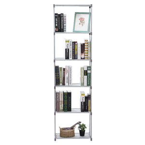 Tiers,Bookshelf,Storage,Shelves,Standing,Cabinet,Display,Organizer,Office,Living