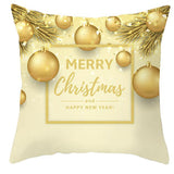 45x45cm,Christmas,Cushion,Cover,Golden,Christmas,Cushion,Covers,Festival,Decorative,Pillowcase,Pillow,Covers