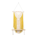 Woven,Macrame,Plant,Hanger,Cotton,Tapestry,Shelf