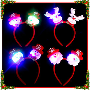 Flashing,Christmas,Clasp,Headbrand,Christmas,Christmas,Party,Supplies