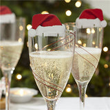 Christmas,Table,Place,Cards,Champagne,Glass,Christmas,Holiday,Party,Decorations