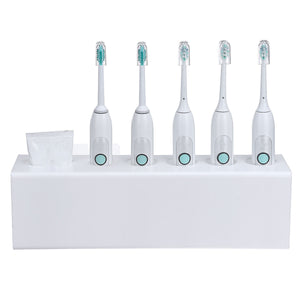 Mounted,Electric,Toothbrush,Holder,Toothpaste,Holder,Bathroom,Organizer,Detachable,Bathroom,Storage,Caddy