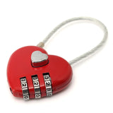 Creative,Personalised,Engraved,Padlock,Heart,Shaped,Decorations