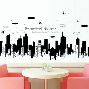 Loskii,FX82040,Starry,Night,Beautiful,Night,Sticker,Modern,Creative,Decoration,Wallpaper,Stickers