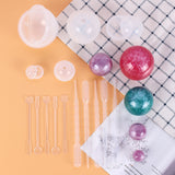 15Pcs,Sphere,Silicone,Epoxy,Molds,Round,Jewelry,Candle,Resin,Mould,Tools