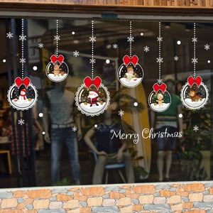 Miico,XL628,Christmas,Sticker,Decoration,Sticker,Window,Sticker,Decorative,Stickers