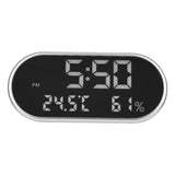 Digital,Alarm,Clock,Portable,Mirror,Clock,Humidity,Temperature,Display,Function