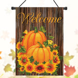 Pumpkins,Welcome,Garden,Autumn,Floral,Halloween,Decorations