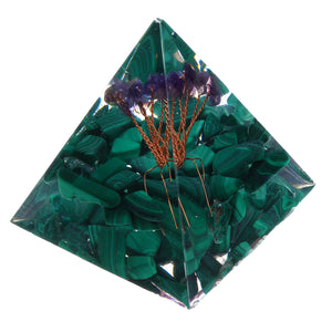 Himalayas,Stone,Orgone,Pyramid,Energy,Generator,Tower,Reiki,Healing,Crystal,Decorations