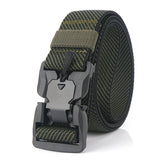 125cm,3.8cm,Magnetic,Buckle,Punch,Tactical,Nylon,Casual,Belts