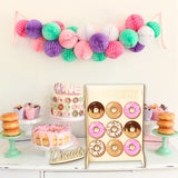 Wooden,Donut,Candy,Stand,Table,Holder,Decor,Wedding,Party,Supplies,Decorations