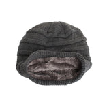 Solid,Knitted,Skullies,Beanie,Velvet,Outdoor,Casual