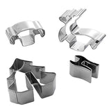 Stainless,Steel,Christmas,Cookie,Cutters,Mould,Cutter,Baking