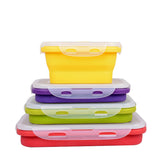 IPRee,Collapsible,Silicone,Lunch,Boxes,Portable,Storage,Kitchen,Containers