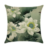 45x45cm,Various,Flower,Style,Cotton,Linen,Pillowcases,Decorations,Pillow