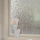 KCASA,45cmX200cm,Modern,Stripe,Pattern,Glass,Stickers,Bathroom,Balcony,Sliding,Frosted