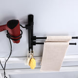 Towel,Holder,Mounted,Organizer,Bathroom,Kitchen,Storage